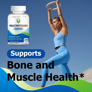 Factory Supply 500mg Magnesium Tablets Improve Muscle Relaxation Promote Heart Health Magnesium <b>Supplement</b> Bone Support Tablets - Product Image 3