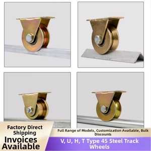 Ròng rọc công nghiệp-lớp nặng thép u-kênh hướng dẫn con lăn bánh điều khiển cơ chế phần cứng - Product Image 3