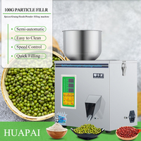 Botella de alimentos, frutos secos, hierbas, dulces, especias, harina, leche, té, café en polvo, máquina de pesaje de polvo semiautomático, 1-100g