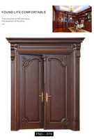 Balançoire ronde rustique brun fini Surface acajou bois dur bois dur extérieur extérieur extérieur double porte