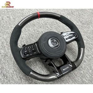 Volant sport 3 branches en fibre de carbone avec boutons pour Mercedes Classe G W464 G63 G500 G550 2019-2024 - Product Image 2