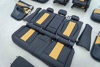 Accessoires de voiture sur mesure Housses de siège 5 sièges en cuir pour BMW X4 E46 E90 E60 F30 F10 E39 F20 G20 E36 E87 G30 E92 X5 E70 E91 F11