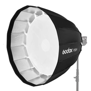 Godox P90H Softbox Parabólico Profundo de 90 cm, <span class=keywords><strong>Reflector</strong></span> Difusor, Caja de Luz de Estudio (Negro) - Product Image 3