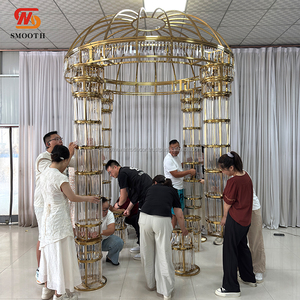 SMOOTH Factory, el más nuevo lujo Chuppah, arcos de boda, Mandapu, soporte de fondo, decoración de boda - Product Image 6