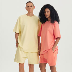 Wholesale High Quality Heavyweight Small Collar <b>T</b> <b>Shirt</b> 240gsm OEM <b>T</b> <b>Shirts</b> Street Wear Custom Graphic <b>T</b> <b>Shirt</b> - Product Image 2