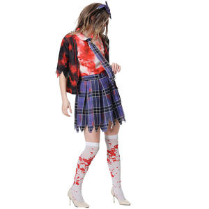 Disfraces de Halloween, Atuendos de Vampiro, Carnaval, Pascua, Conjuntos de Juego de Rol de Zombis, Uniformes Escolares de Terror y Manchados de Sangre - Product Image 4