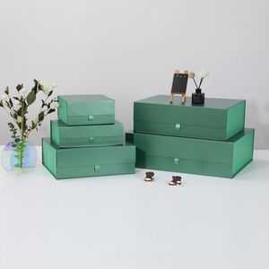Custom Wholesale With Logo New Arrival Simple Elegant Folding Gift <b>Box</b> - Product Image 2