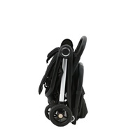 Poussette pour bébé pliable automatiquement, ultra-légère, en alliage d'aluminium, avec cadre en polyester, capacité de charge de 22 kg, pour nouveau-nés et enfants jusqu'à 3 ans