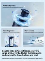 Tulas View Pengharum Mobil Parfum 2026 Aroma Mewah Terbaru Hadiah Tahun Baru Imlek Aromaterapi Padat Tempat Minuman T TORRAS