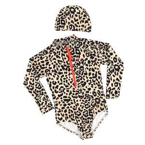 Maillot <span class=keywords><strong>de</strong></span> <span class=keywords><strong>bain</strong></span> une pièce Swimbobo pour bébés filles, écologique, respirant, séchage rapide, en jean, couleur unie, rayé, pour tout-petits - Product Image 2