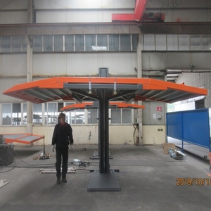 Elevador de Estacionamiento Vertical de Una Columna con Plataforma Galvanizada Wavaplate, Capacidad de Elevación de 3.5t, Certificado CE - Product Image 3