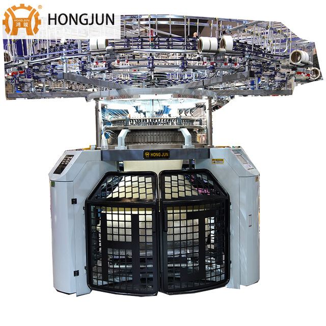 High-Efficiency Three Thread Fleece Circular Knitting Machines for Hoodies and Pullovers