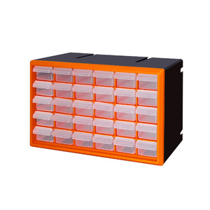 <b>Drawer</b> Organizer Parts Box 36 Compartments Stackable Durable Office Storage Cabinet - Product Image 1