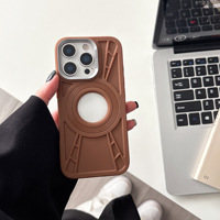 Nouveau design étui de téléphone magnétique avec coque souple complète en TPU antichoc Protection de l'objectif étui de téléphone anti-chute pour iPhone 16Pro 15 14