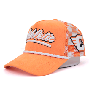 Bán Buôn Tùy Chỉnh In Ấn Logo Lưới <span class=keywords><strong>Trucker</strong></span> <span class=keywords><strong>Hat</strong></span> Với Sợi Dây Thừng Tùy Chỉnh 3D Thêu Logo <span class=keywords><strong>Trucker</strong></span> Mũ Bóng Chày Mũ Thể Thao Cho Đội - Product Image 4