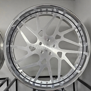 Usine de roues JW, jantes en alliage forgé 6061-T6 en 2 parties, 20/22/24/26 pouces, pour SUV, camion, voiture de tourisme, Chevrolet Charger <span class=keywords><strong>GT</strong></span>, BMW M5 - Product Image 4