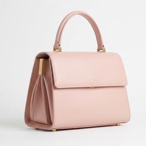 Sac à main en <span class=keywords><strong>cuir</strong></span> <span class=keywords><strong>souple</strong></span> rose GORFIA pour femmes, <span class=keywords><strong>grande</strong></span> capacité, sac à bandoulière, sac fourre-tout minimaliste, sac de voyage professionnel pour le bureau - Product Image 4