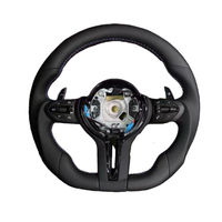 Volant de direction en cuir sport noir pour BMW F30 F20 M3 M5 F10 F11 E90 F36 X5 F15 M4 F82 E93 E91 E70 X1 E84 F32 Accessoires de voiture