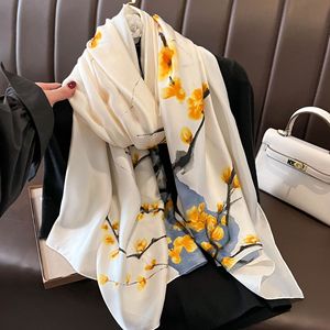 <span class=keywords><strong>Sciarpe</strong></span> Hijab all'ingrosso da donna, <span class=keywords><strong>foulard</strong></span> di lusso, scialli da spiaggia, <span class=keywords><strong>sciarpe</strong></span> turche lunghe, <span class=keywords><strong>sciarpe</strong></span> in seta con stampa floreale a fantasia retrò - Product Image 3