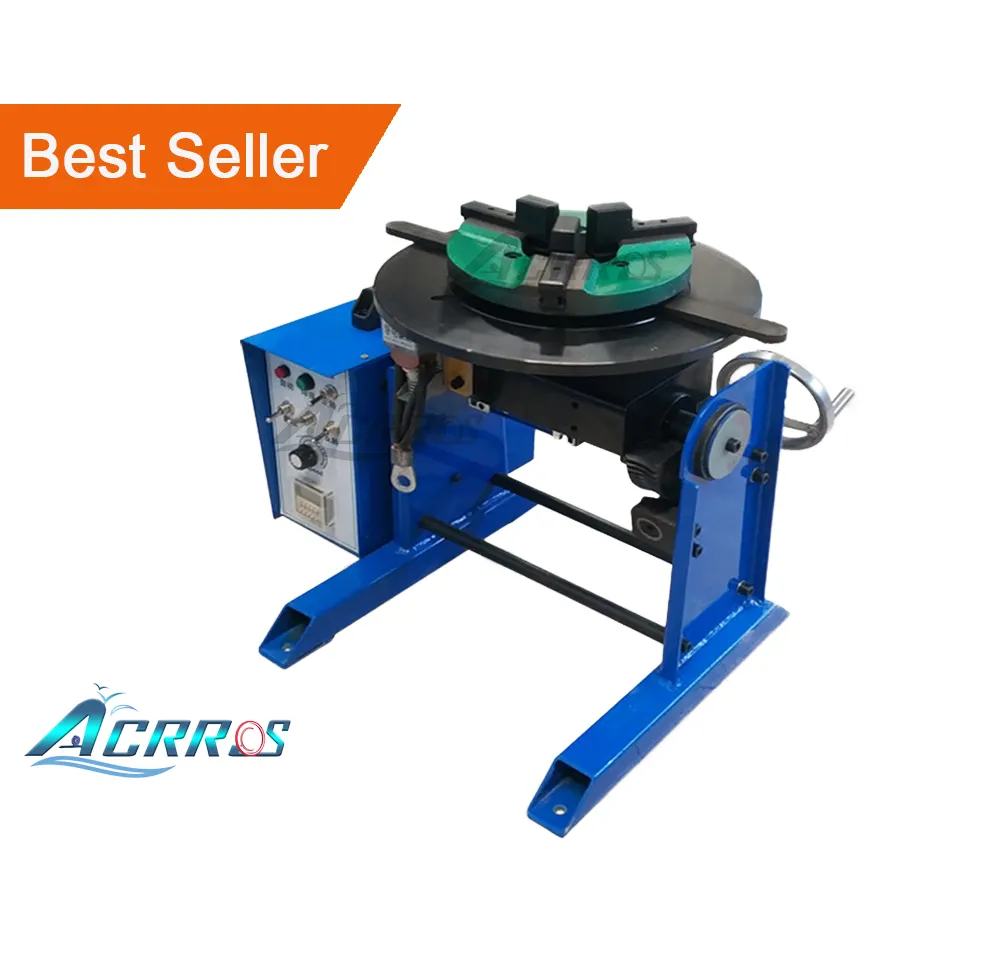 BWJ-30 Positioner เชื่อม 0-100 แผ่นเสียง 30KG CNC อัตโนมัติควบคุมตำแหน่งเครื่อง