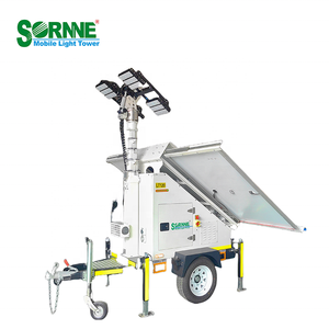 Thiết kế mới DC cung cấp điện chiếu sáng IP65 đánh giá ánh sáng tháp năng lượng mặt trời Powered LED ánh sáng tháp di động khẩn cấp ánh sáng tháp - Product Image 2