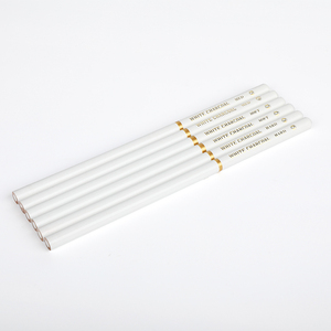 Mobee P3504 6 Pcs Trắng Phác Thảo Bút Chì Basswood Nghệ Sĩ Tùy Chỉnh Bút Chì Thiết Lập Than Bút Chì Nghệ Thuật Thiết Lập - Product Image 2