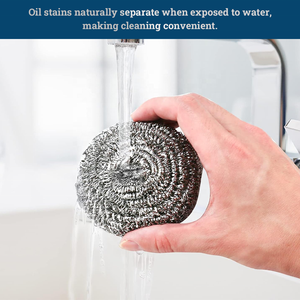 Estropajo de Acero Inoxidable para Lavar Platos, Bola de Limpieza para el Hogar, Tamaño Personalizado, Venta al por Mayor - Product Image 4