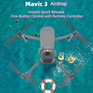 Système de largage aérien SJXP ABS, accessoires de <span class=keywords><strong>drone</strong></span>, appât de pêche, bague de mariage, livraison de cadeaux, lanceur de sauvetage pour MAVIC - Product Image 3