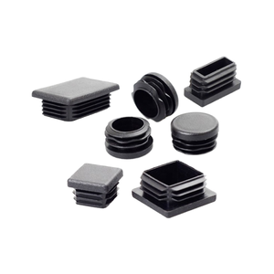 Tapones de plástico cuadrados GOFAI GF-S01 de alta calidad de 1/2'', 1'', 1 1/4'', 1 1/2'', 2'', 3'' para orificios de muebles, tubos metálicos y patas/cubiertas de sillas - Product Image 1