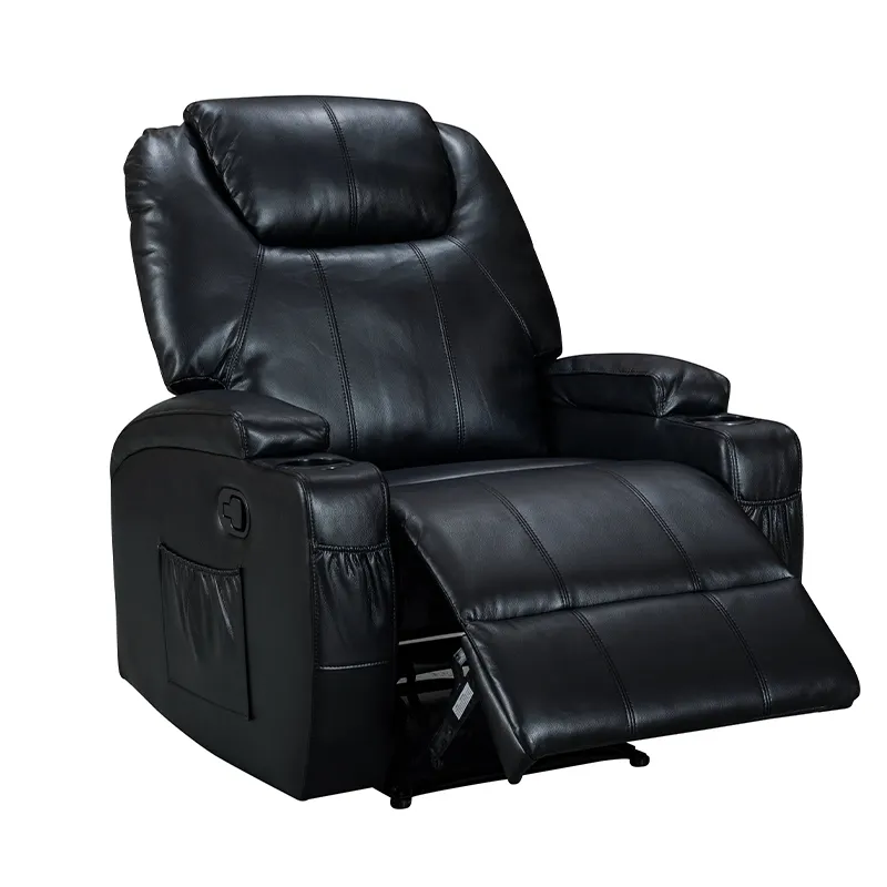 Wuye Meilleure vente Manuel Salon Meubles Silicone Cuir Microfibre Tissu Simple Lazyboy Recliner