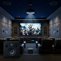 Fabricant de haut-parleurs de cinéma en métal sur mesure, OEM/ODM, solution professionnelle de système audio pour home cinéma, vente en gros