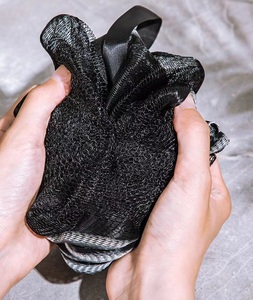 2024 nóng bán đen tắm miếng bọt biển tắm phụ kiện tắm Puff cho tắm - Product Image 2