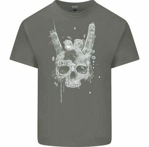 T-shirt Personalizzata da Uomo con Stampa Teschio in Stile Heavy Metal <span class=keywords><strong>Rock</strong></span> <span class=keywords><strong>N</strong></span> <span class=keywords><strong>Roll</strong></span> Punk Hip Hop - Product Image 5