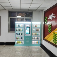 Armario Inteligente de Alta Capacidad HAUMR Library Holds Locker RemoteLocker LibCabinet, Librería Micro Inteligente Combinada con Múltiples Estantes para Escuelas