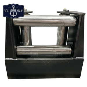 Yatai โซ่ยึดสี่ลูกกลิ้ง fairlead ทนต่อการกัดกร่อนอุปกรณ์จอดเรือ - Product Image 4