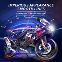 Sembo bloc 705031 Suzuki Gsxr1000r Moto modèle assemblage bricolage garçons briques 1:7 blocs de construction ensembles enfants jouets motos