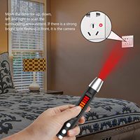 Détecteur anti-espion portable, caméra cachée et traceur GPS, scanner RF anti-écoute, 2G sans fil, garantie 1 an, stylo de détection