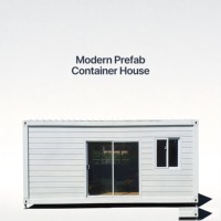 Maison conteneur modulaire détachable de 40 pieds avec système électrique pour boutique temporaire, maison préfabriquée plate