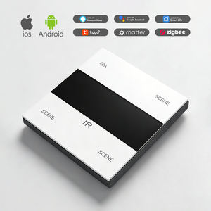 Interruptor de Temperatura Inteligente 20A 4000W Tuya Zigbee 3.0 Monitoreo de <span class=keywords><strong>Consumo</strong></span> de Energía <span class=keywords><strong>WIFI</strong></span> Termostato de Alta Potencia para Calentador de Agua - Product Image 1