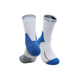 Mùa thu chuyên nghiệp Phi Hành đoàn thể thao vớ người đàn ông phong cách Mỹ bóng rổ vớ mồ hôi thấm Tiêu chuẩn chống vi khuẩn dệt - Product Image 2