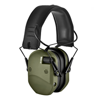 Protège-oreilles de chasse et de tir électroniques, protection auditive, amplification, pliables, bandeau réglable, ABS, certifiés CE, réduction du bruit de 29 dB