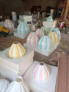 Scultura Personalizzata Guangzhou Nanchi, Decorazione per Feste di Compleanno, Statua di <span class=keywords><strong>Mongolfiera</strong></span> a Grandezza Naturale in Vetroresina Dipinta - Product Image 4