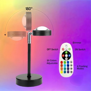 Lampada Proiettore <span class=keywords><strong>Tramonto</strong></span> LED con Telecomando, Luce Notturna Multicolore 360° °   Lampada Arcobaleno Rotante con 4 Modalità, Regalo - Product Image 5