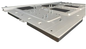 Precision Custom SGCC 1.6mm Hot-dip Galvanized Sheet <b>Metal</b> Stamping LED <b>Screens</b> Instrument <b>Panels</b> TM547-N75 LCD <b>Screen</b> Support - Product Image 3