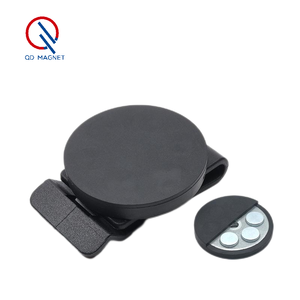 <span class=keywords><strong>Clip</strong></span> de ceinture magnétique robuste avec ventouse enduite de caoutchouc, organisateur de porte-outil à magnétisme fort pour le stockage de la pince de taille - Product Image 3