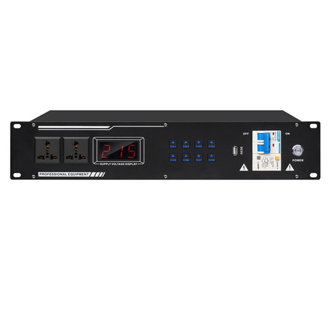 Audio Professional USB SC Protection 232 Control Cascade Connection Power Sequence for Amplifier Power Sequence Controller