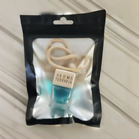 Diffuseur d'arômes liquide en bois personnalisé avec logo pour voiture, désodorisant et purificateur d'air aux huiles essentielles, vente en gros