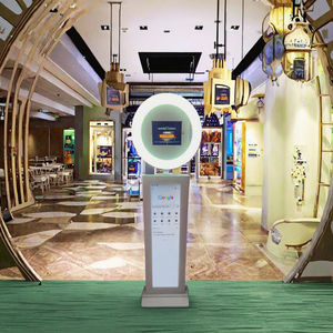 แท่นวาง selfie สำหรับ iPad พร้อมไฟเ<span class=keywords><strong>ต</strong></span>ิม LED รีโมทคอนโทรลปุ่มขา<span class=keywords><strong>ต</strong></span>ั้งสำหรับมีเดียภาพแยกทำจากโลหะ - Product Image 3