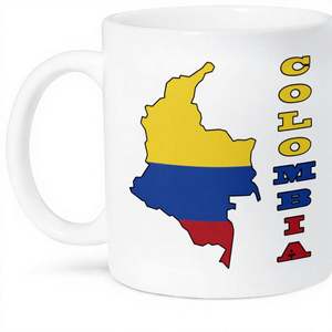 Taza de Cerámica Personalizada para la Copa de Fútbol 2026 - Taza de Té y Café con Logotipo de País, Recuerdo de Evento Deportivo con Asa - Product Image 2