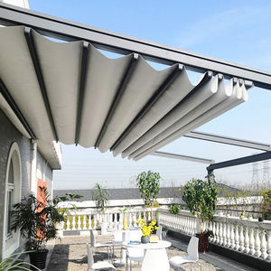 Sun Shading Motorized Retractable Pergola Terrace Sliding Retractable Awning Outdoor - Product Image 1